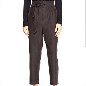 PROLOGUE Black Paper-bag Pants